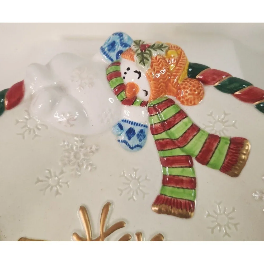 Fitz & Floyd Classics Christmas Snowman 